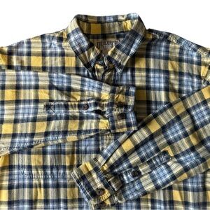 Duluth Trading Co. Men’s‎ Plaid Flannel Shirt - Size Large